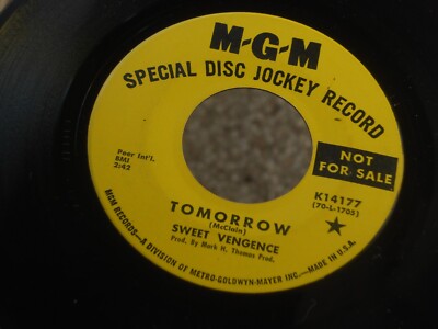 Z23 MGM K14177 GARAGE ROCK SWEET VENGENCE MARK THOMAS TOMORROW SHE SAID