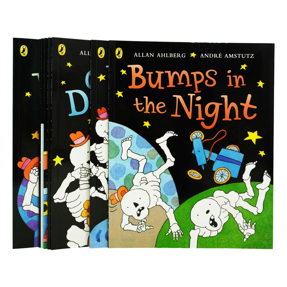 FunnyBones 8 Books Collection Set By Allan Ahlberg - Ages 3-5 - Paperback - Image 4 of 4