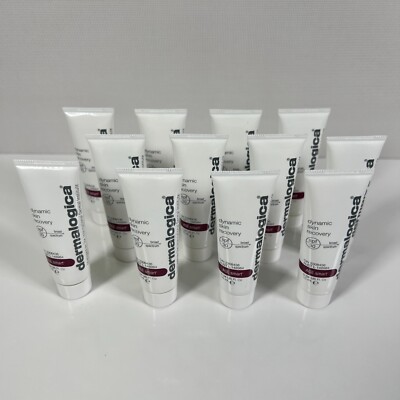 (12X) Dermalogica AGE Smart Dynamic Skin Recovery SPF 30 Sample Travel 0.34 oz.
