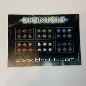 LEGO Bionicle Toa Nuva Pohatu Nuva 8568 Complete w/Instructions