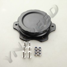 Billet Aluminum Fuel Cell Filler Cap Assembly 6-bolt For Jaz Fuel Cells Black Us