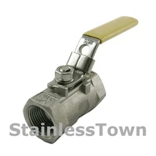 1/4 NPT Threaded Ball Valve Type 316 Stainless Steel