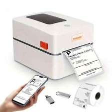 Yinleader Portable Wireless Shipping Label Printer 4x6 Thermal Printer