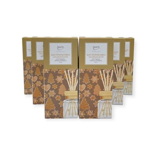 ipuro Essentials 6x 50ml Raumduft christmas bakery Luftverbesserer 6er Pack - Bild 7 von 7