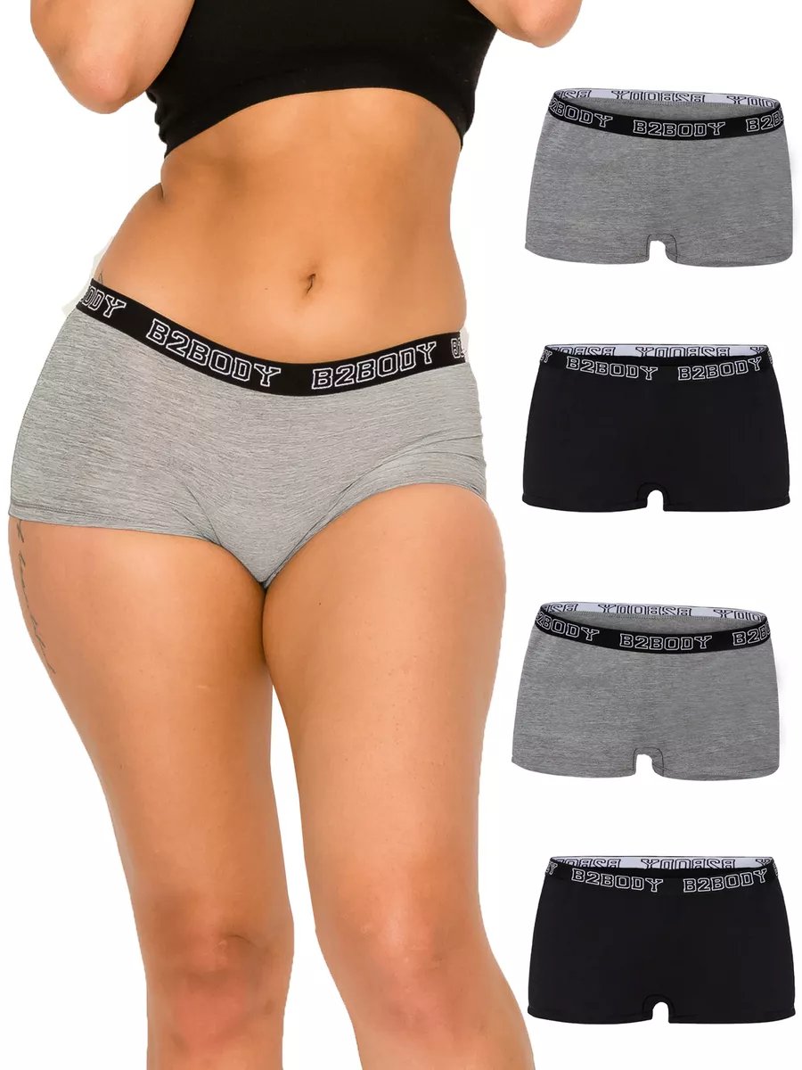 Breathable Cool Touch Underwear Women - Boyshort Panties for Women