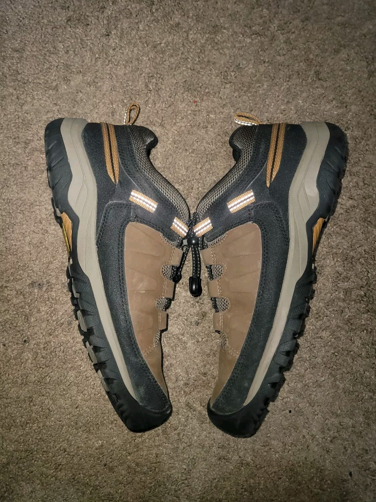 Keen Targhee Low Uomo 6 US Stivaletto Impermeabile Khani Tan Profondità Foresta Notte