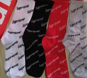 supreme socks 4 pack
