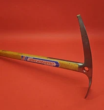 Vintage Unusual Walking Stick Pickle Axe Ice Axe Eispickel INTERALP CAMP