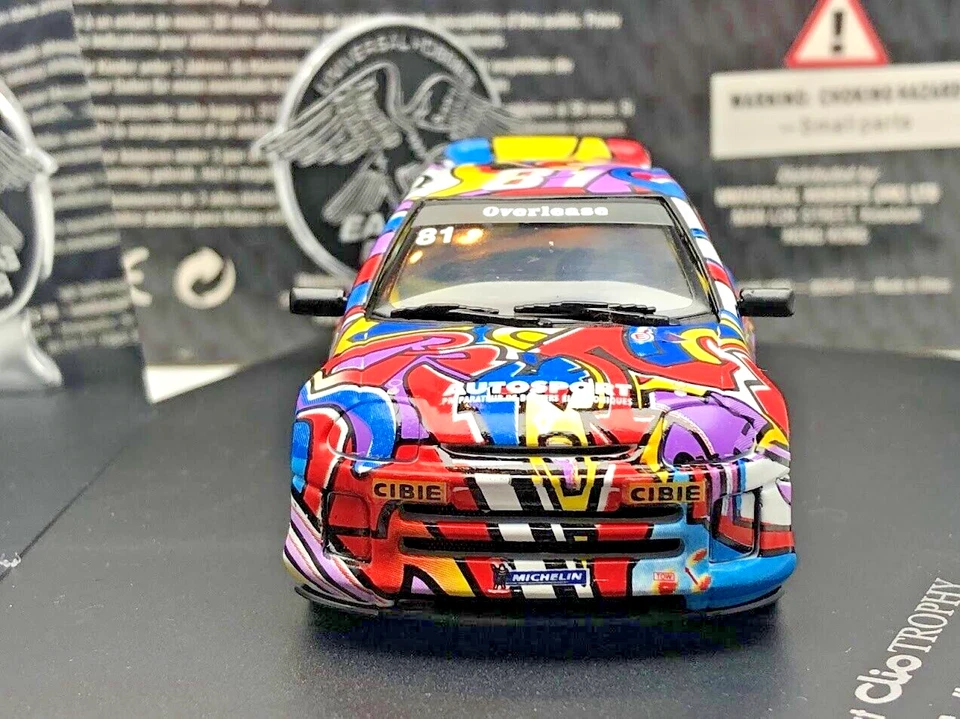 2000 Renault Clio Sport V6 Trophäe 24v 1/43 Druckguss Modellauto - Bild 2 von 4