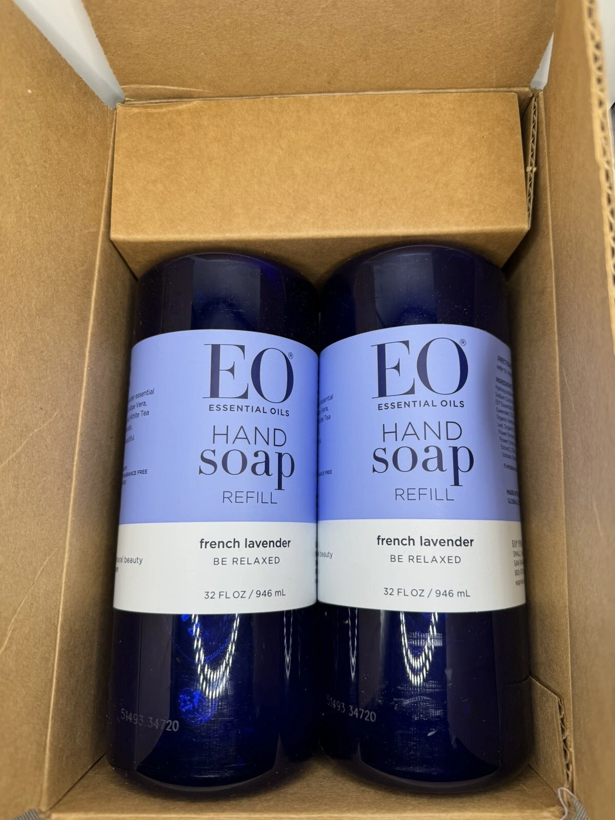 EO Products Liquid Hand Soap French Lavender 32 fl oz