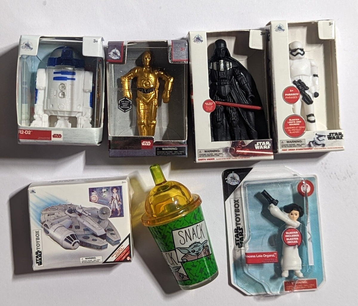 Zuru Mini Brands Disney Store Edition Star Wars Series 1 Lot of 7