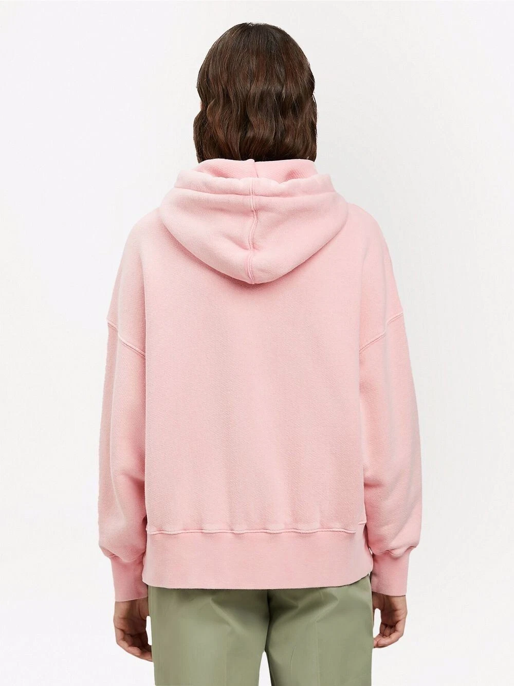 Felpa con cappuccio oversize Palm Angels rosa orsi danzanti logo taglia L SS22 PREZZO AL PUBBLICO $970