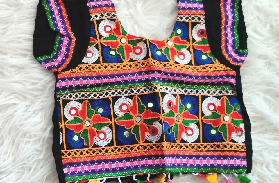 Vestido estilo indiano Chaniya choli/tradicional, 5 anos chaniya choli, Diwali  - Imagem 2 de 4