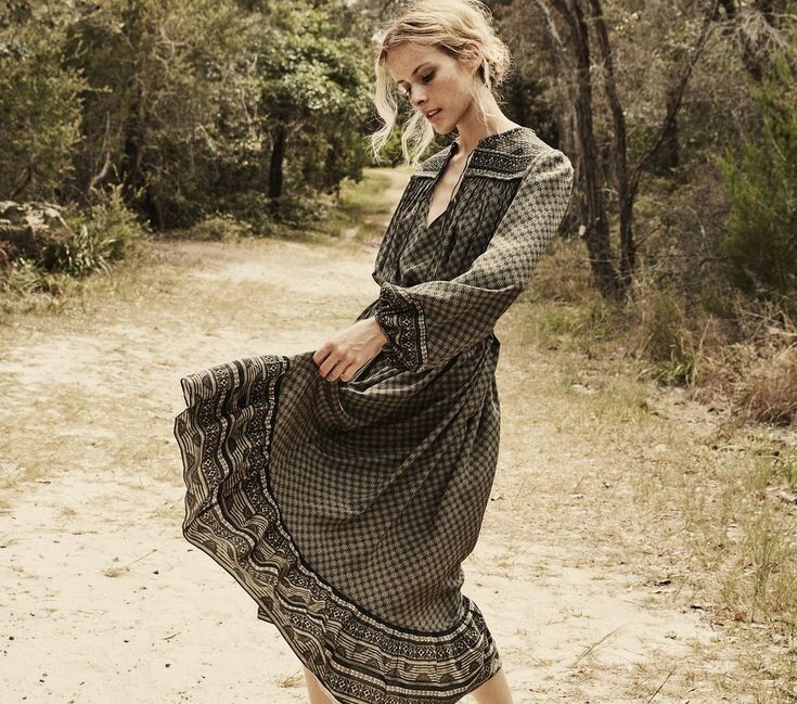 Vestido Doen Vista S 6 Para Mujer Informal Ropa de Fiesta Estampado Manga Globo NUEVO 32175