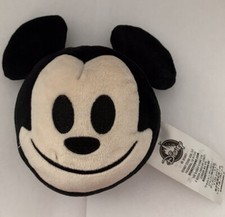 Disney Store Mickey Mouse Two Sided Emoji Plush