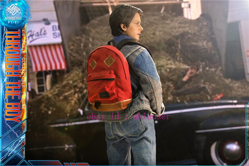Present Toys Pt-Sp21 1/6 Back To The Future Marty Mcfly