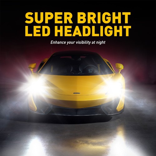 6x Combo 9005 9006 H11 6500K High Power LED Fog Headlight Bulb Kit High-Low USA - Picture 18 of 23