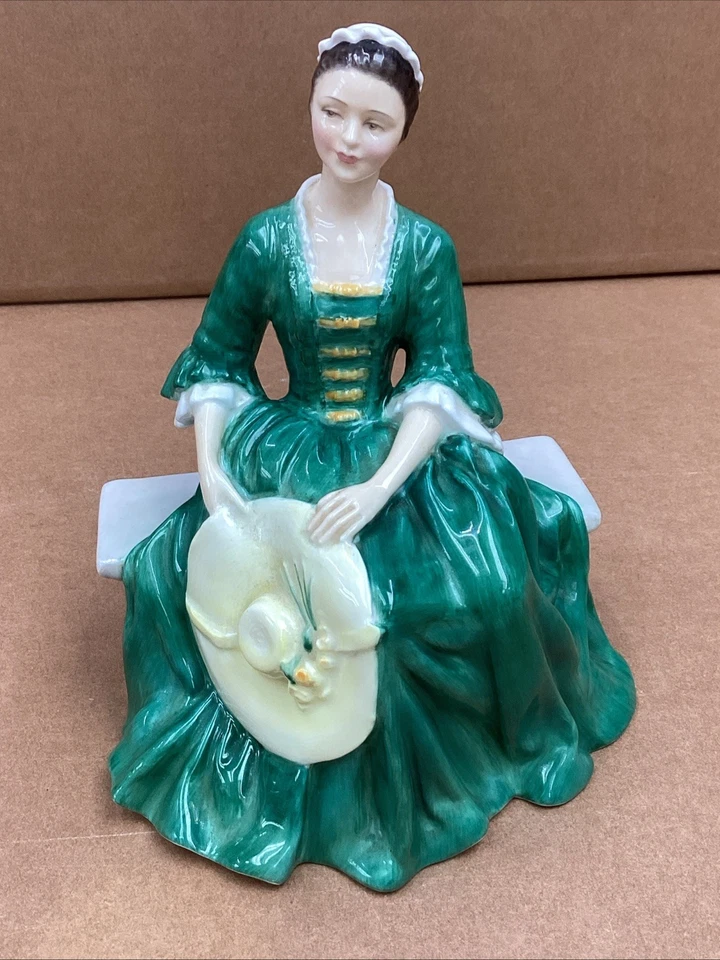 Royal Doulton "A LADY FROM WILLIAMSBURG"  #HN 2228 Bone China Figurine - Image 2 of 4