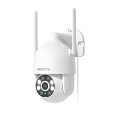 ARCCTV 2K Security Camera Outdoor, 2.4G/5G WiFi 24/7 Recording Security Camer...