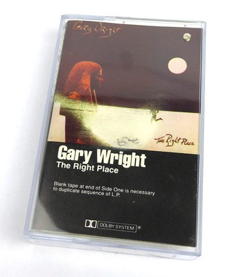 Musikkassette - GARY WRIGHT - The Right Place - Tape MC