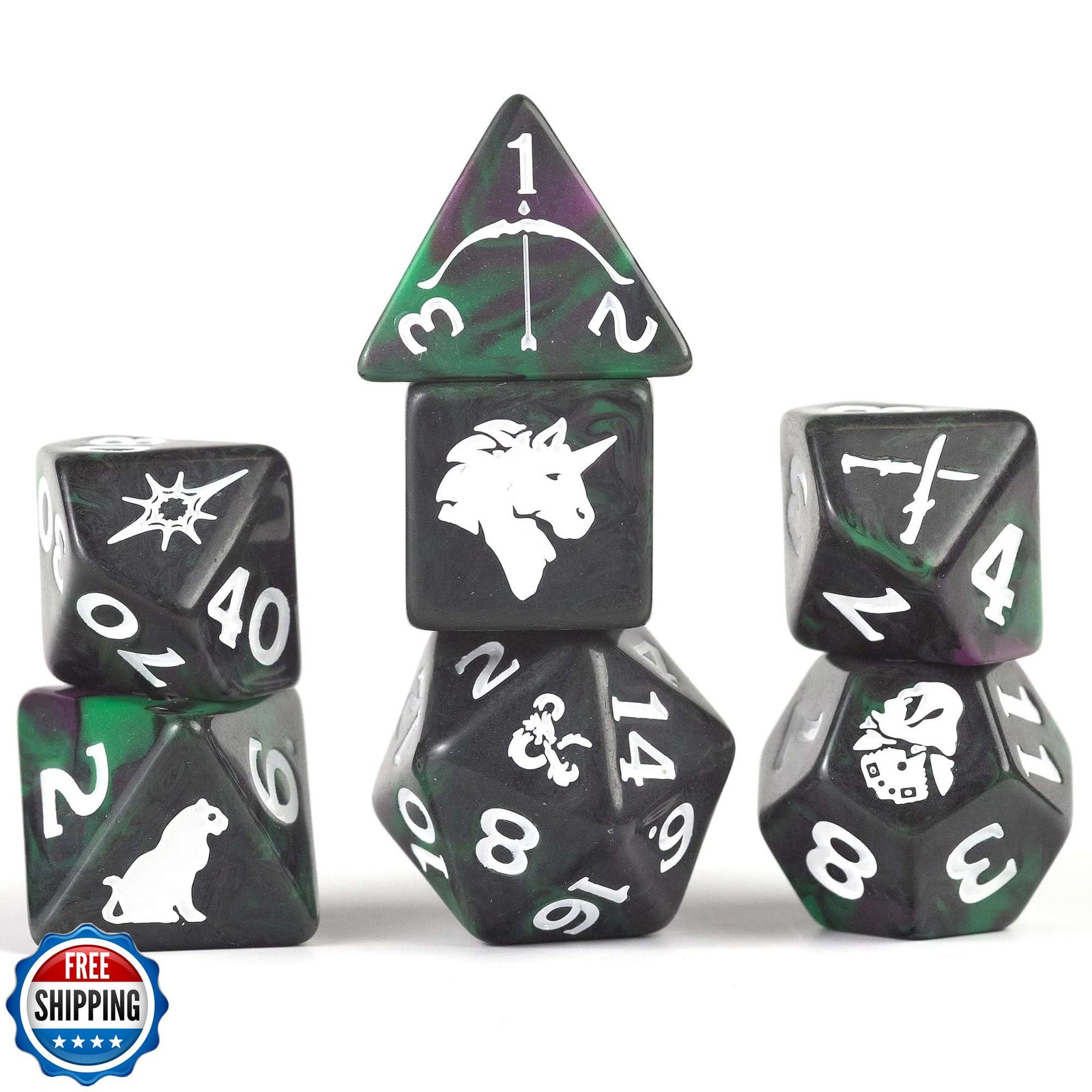 DandD Adventure Dice (Legend of Drizzt)