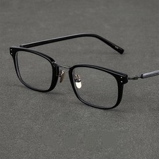 Japanese Acetate Eyeglass Frames Men Women Retro Small Square Narrow Glasses
