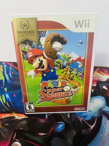 Mario Super Sluggers Nintendo Wii Complete CIB Tested Clean Fast Shipping
