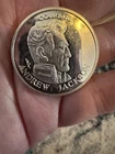 Liberty Lobby Andrew Jackson 1/2 oz .999 Silver Round 1980, Total 1 oz Silver
