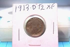 1913 D 5 CNT BUFFALO NICKEL TYPE 2 XF UNCERTIFIED