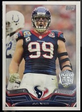 Topps J.J. Watt Houston Texans NFL 2013 #99 Player of the Year