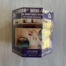 IPS Corporation 20301 Studor 1-1/2 or 2 in 160 dfu PVC Air Vent in White Sealed