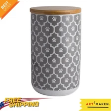 Functional Elegant Pet Treat Canister - Dishwasher Safe, Perfect for All Breeds