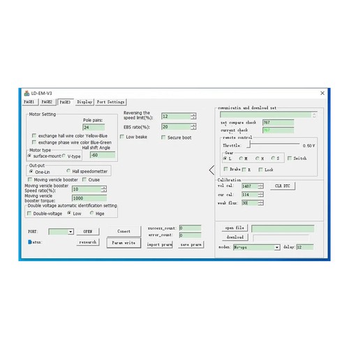 EM50-4/72300 48-72V Programmierbarer Sinusregler 2000W Elektro7174 - Bild 7 von 8