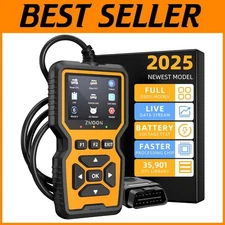 2.8-Inch Color OBDII Diagnostic Tool for Accurate DTC Reading & Live Data Stream