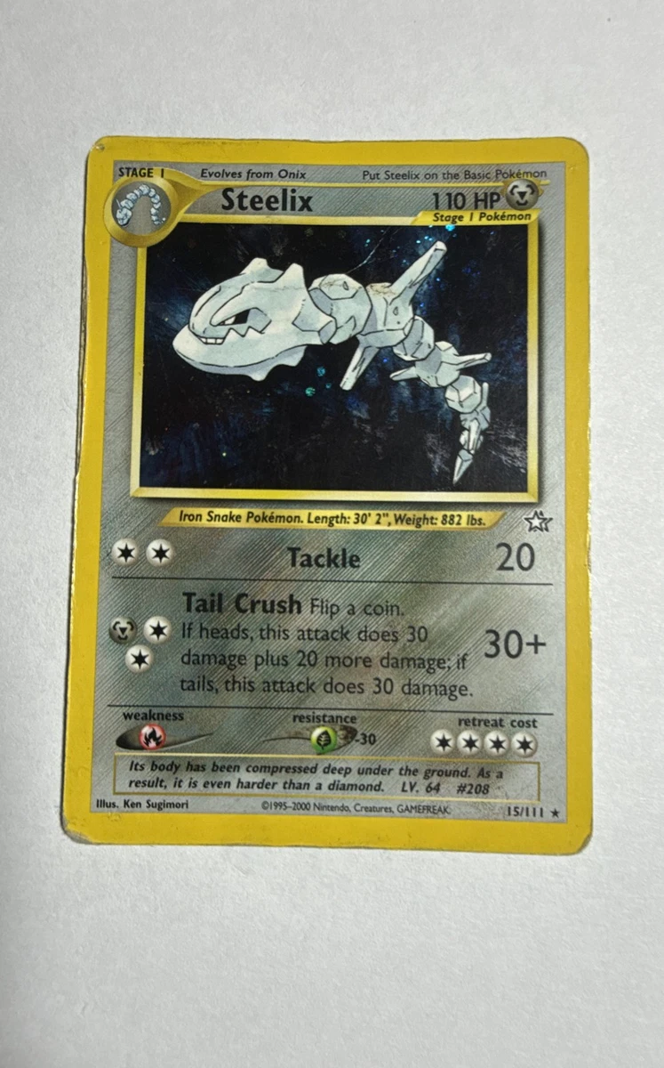 Steelix 15/111 Neo Genesis for sale | eBay