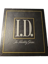 Vintage 1988 I.D. The Identity Game milton bradley