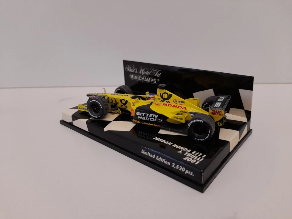 MINICHAMPS F1 1 43 JORDAN HONDA EJ11 2001 - Immagine 3 di 3