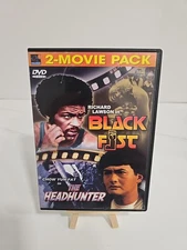 Black Fist / Head Hunter (DVD 1975 / 1983) Chow Yun-Fat  Richard Lawson RARE OOP