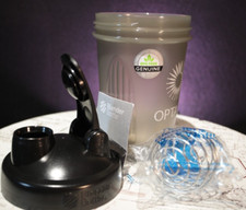 Optavia 20oz Blender Bottle Shaker Drink Mixer Whisk Ball Bpa Free Cup With Lid