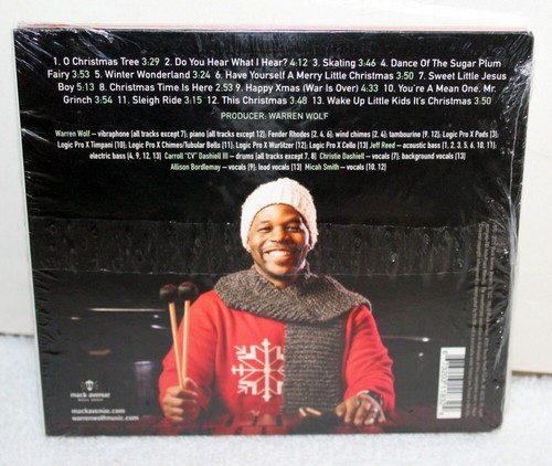 Christmas Vibes ~ Warren Wolf ~ 2020 Mack Avenue – MAC1183 New Sealed CD - Picture 3 of 4