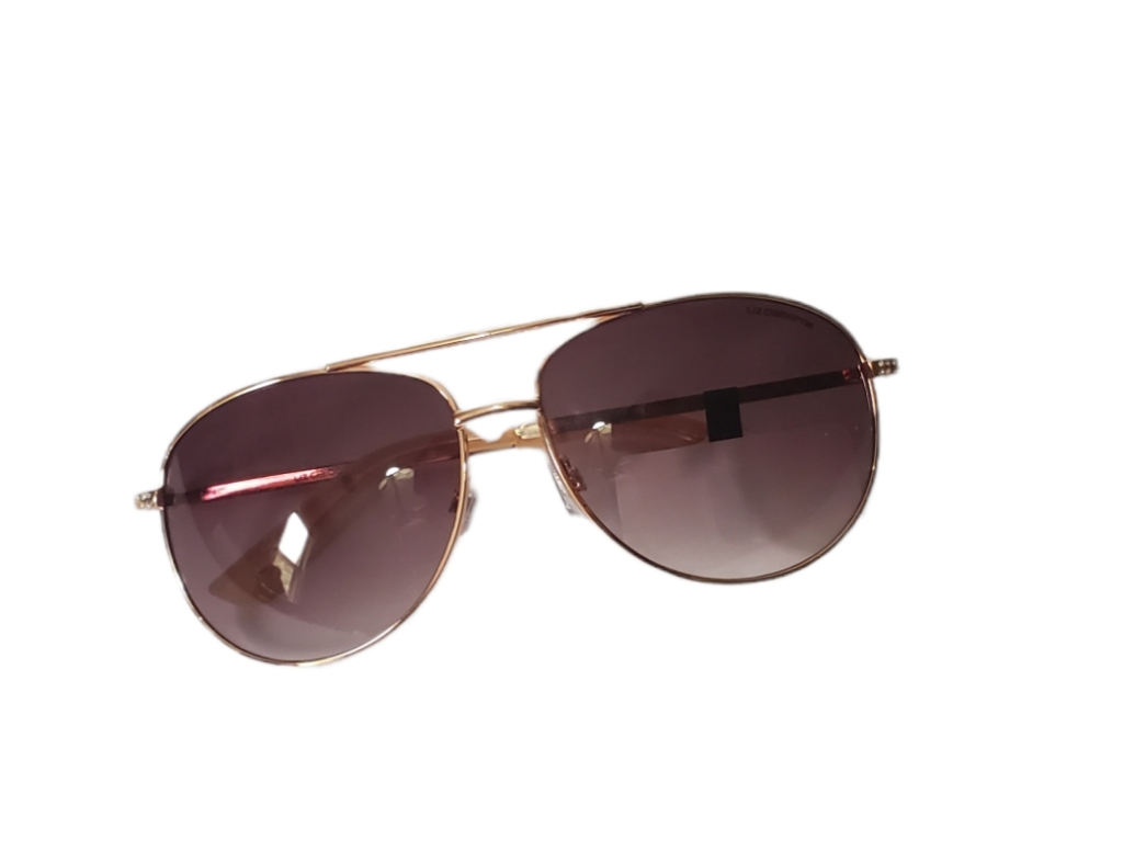 Liz Claiborne Avaitor UV Protection Gold