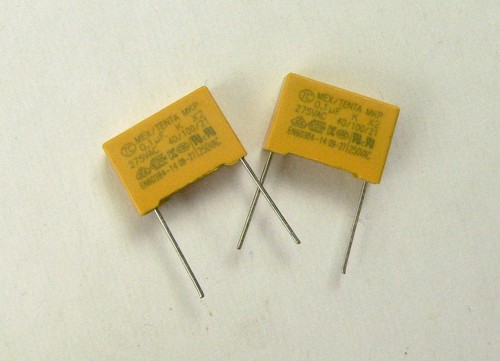 0.1uF 100nF 275VAC Mkp X2 Polypropylen Radial Entstör Sicherheit Capacitor 2 PC