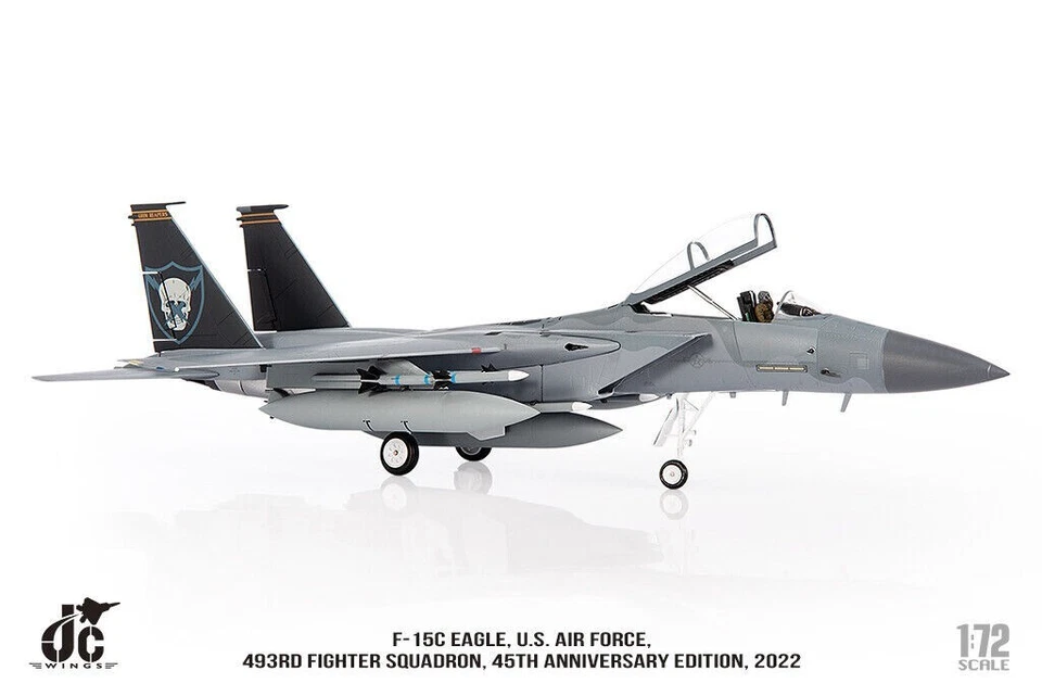 JC Wings 1/72 F-15C EAGLE U.S. AIR FORCE 493RD SQUADRON 45TH JCW-72-f15-023 - Image 3 of 3