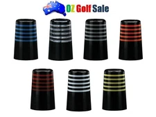 8pcs .355" & .370" GolfWorks Premium 10R Designer Iron Ferrules - 7 Colors