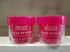 2 Pack ECO Edge Styler Gel Glitter 3 oz