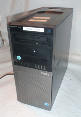 Dell Optiplex 960 Model: DCSM1F Desktop Computer w Windows Vista Business COA