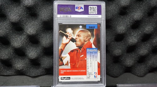 1992-93 Skybox #382 Shaquille O'Neal ROOKIE RC PSA 9 Graded Card NBA Shaq ONeal - Bild 4 von 12