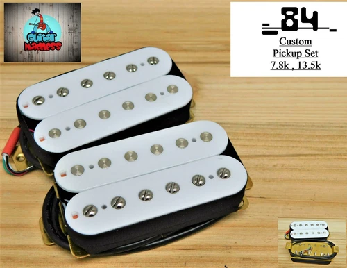 G.M. "1984" White Custom Humbucker Set for Gibson Epiphone®