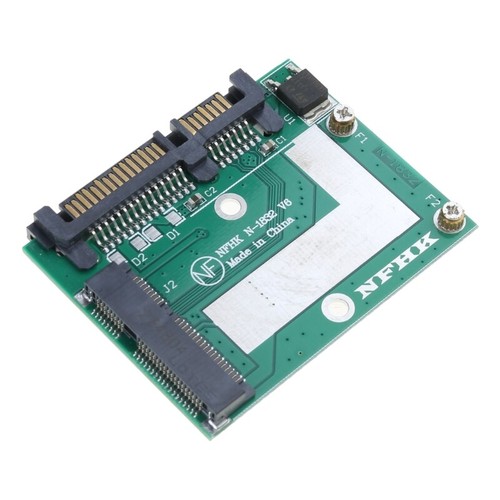 for Laptops mSATA to SATA3 Card Mini PCIE SSD Adapter Expansion Module Board - Photo 5/8