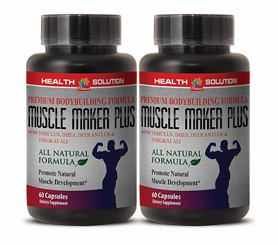  MUSCLE MAKER PLUS Growth Natural Muscle Development L-Arginine Sexual Desire 2B